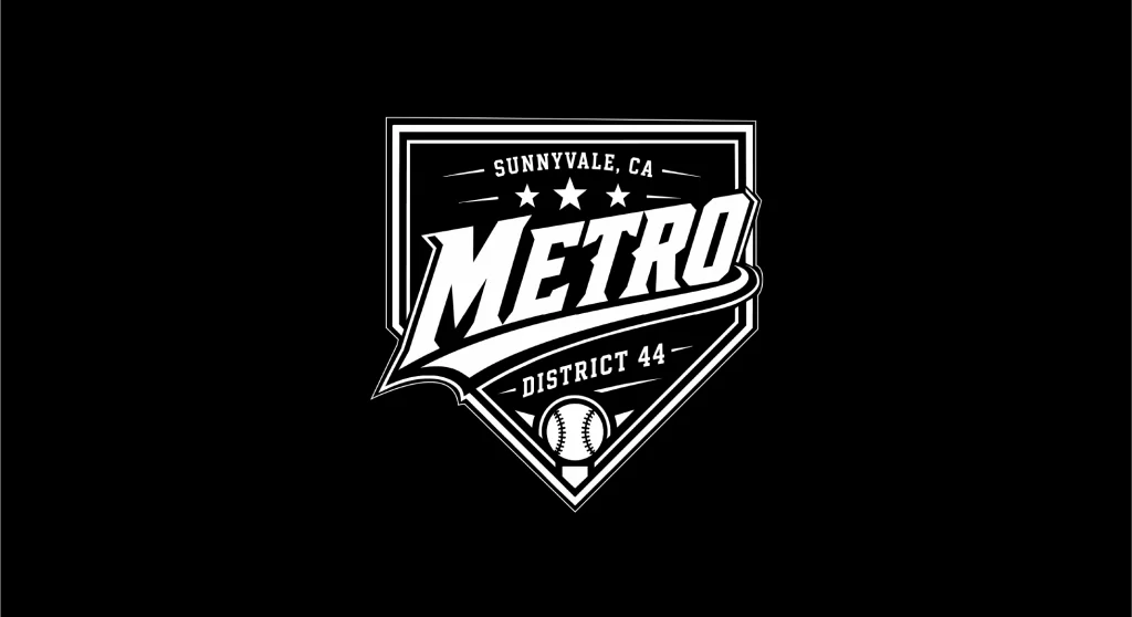 Metro white logo