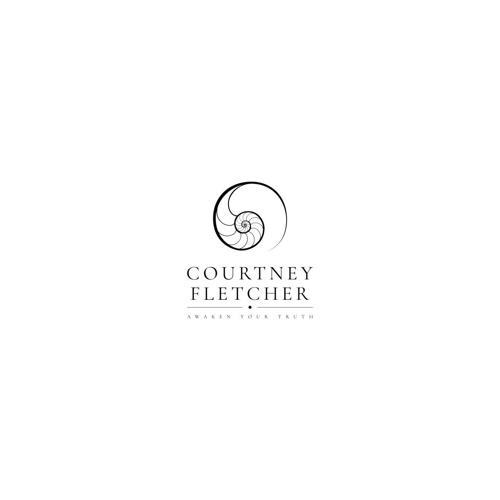 Courtney Fletcher black logo