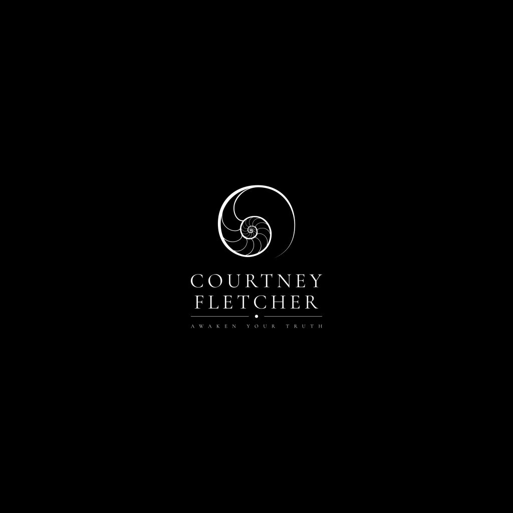 Courtney Fletcher white logo